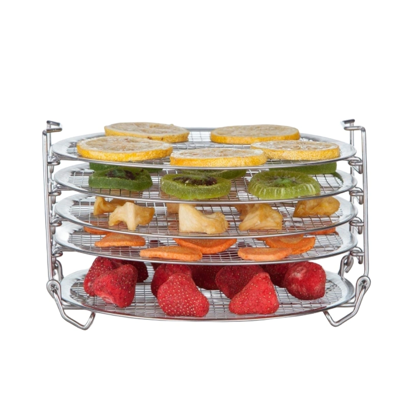 Food Grade Wire Mesh Tray 304 Stainless Steel Food Fruit Vegetable Dehydrator Stand Rack