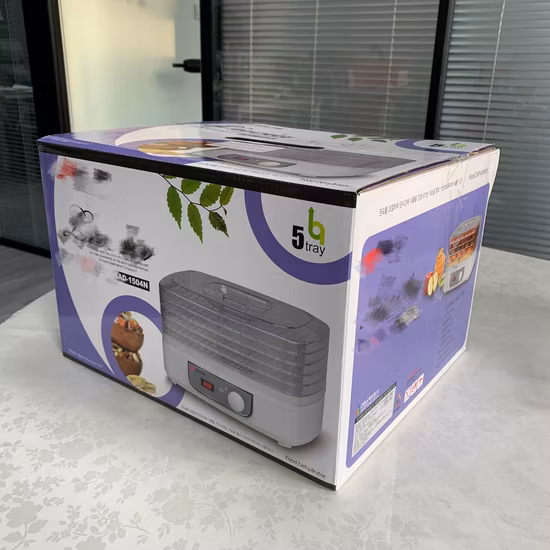 홈 음식 과일 건조기 230W 5 특수 트레이 큰 공간 72시간 타이머 회전 식품 탈수기